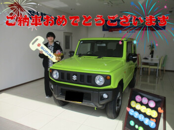 ご納車おめでとうございます！ジムニー☆